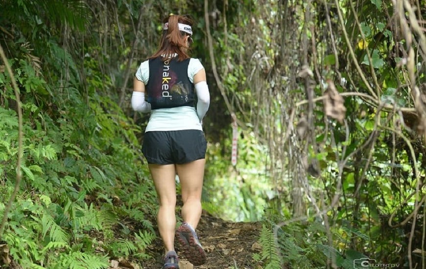 Nữ runner với thành tích 100km - Trà My đã có mặt tại giải chạy Ba Be Jungle Marathon 2021