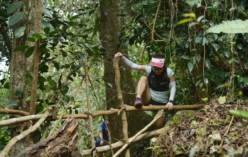 Nữ runner với thành tích 100km - Trà My đã có mặt tại giải chạy Ba Be Jungle Marathon 2021
